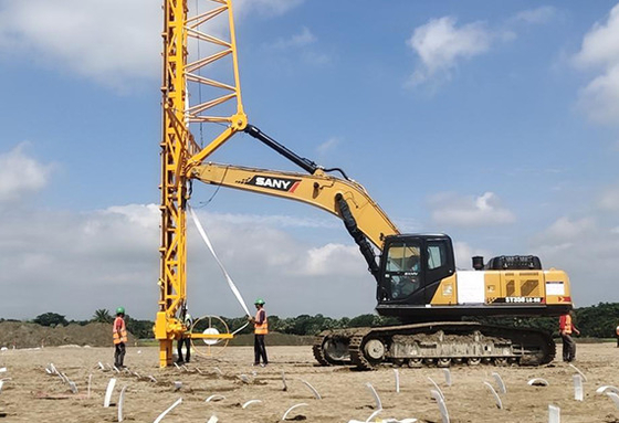 200m Deep Foundation Drill Rig Anchor Supporting Rock Drilling Rig
